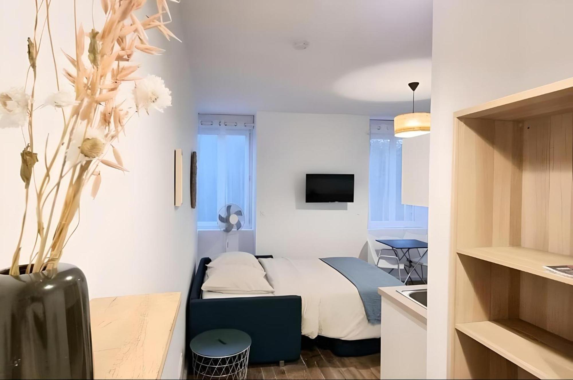 Large Studio Lumineux Et Neuf, Parking Gratuit Châteauroux 외부 사진